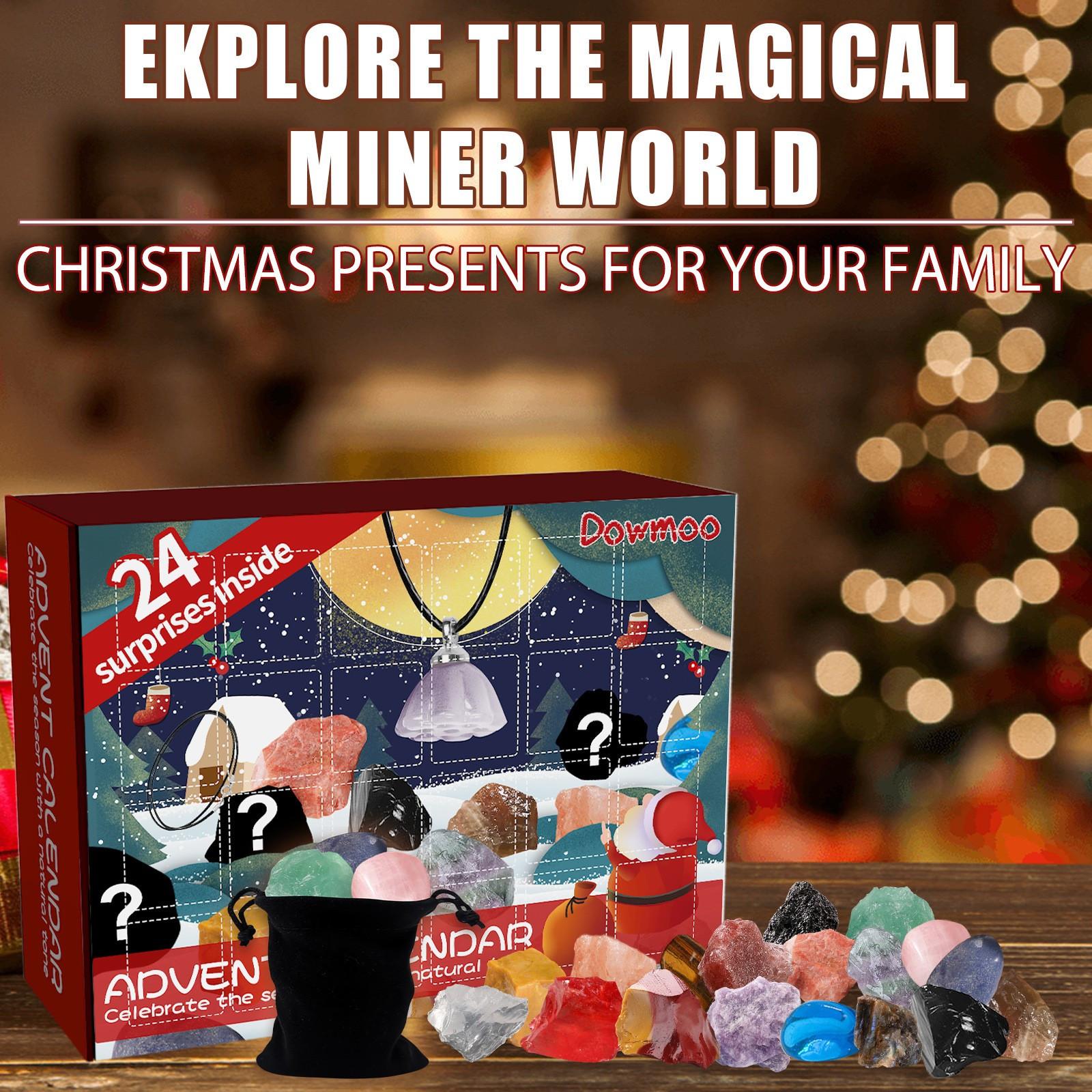 Рождественский Адвент Календарь Подарочная Коробка Сюрприз Календарь Креативные — фото 7