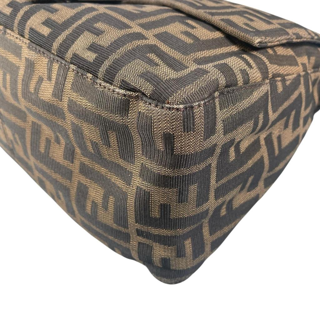 FENDI Mamma bucket Handbag Brown Women used