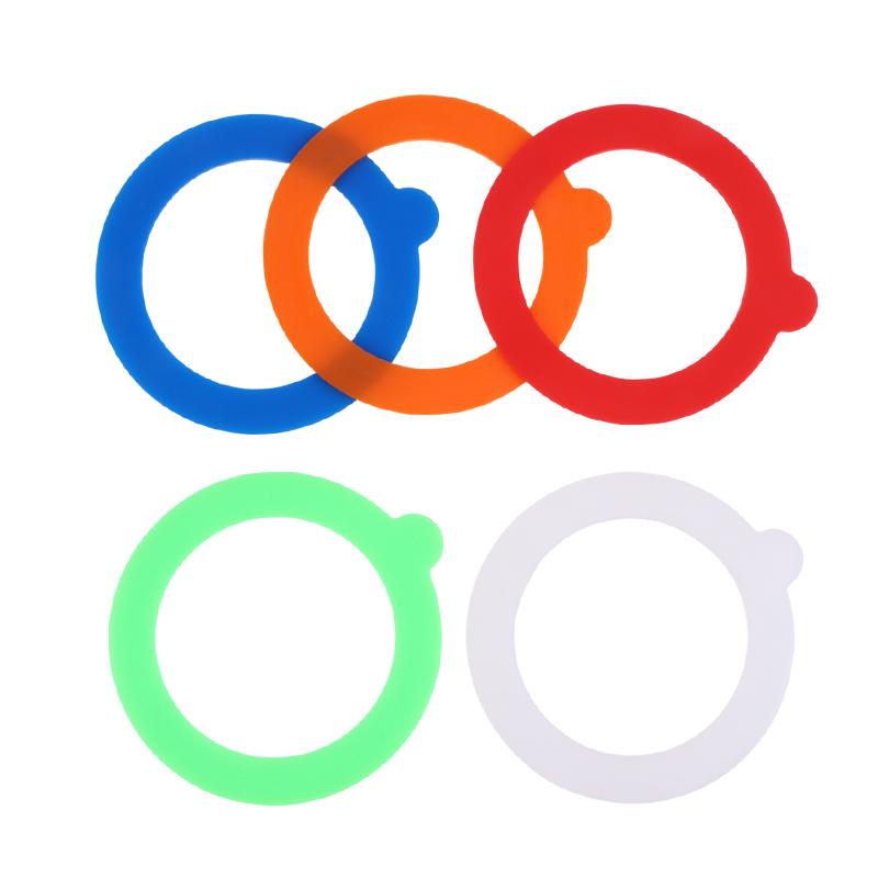 10 Stück Ersatzdichtung Luftdichtes Silikonsiegel Glasbehälter Dichtung Dichtring Dichtung für Bügelverschluss Aufbewahrungsbehälter Glas Einmachglas