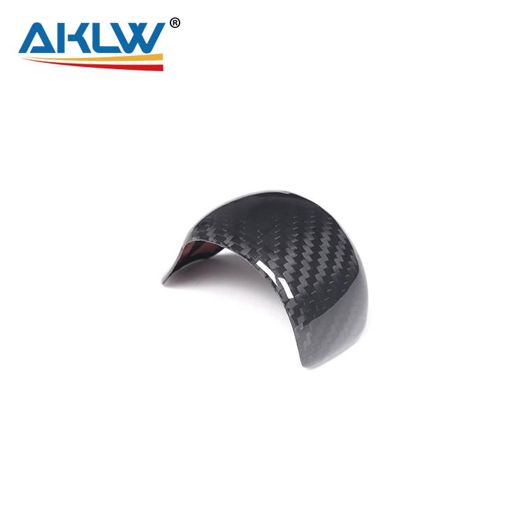 Real Carbon Fiber Interior Accessories Gear Shift Knob Head Decorative Cover Protection for Mercedes Benz G Class W463 2012-2018