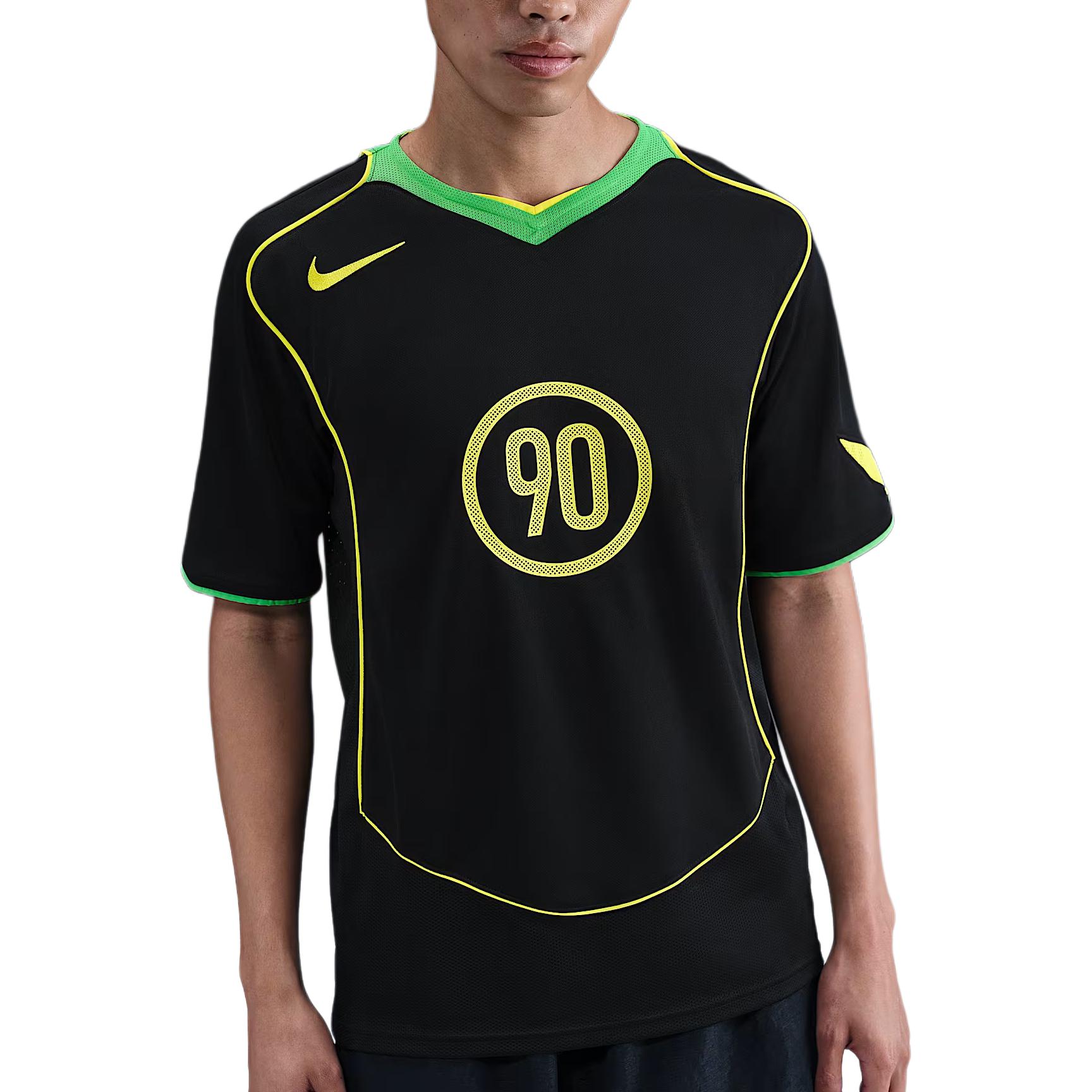 

Nike Digital Logo Short Sleeve Football Shirt Men tops IB4209-010 M