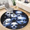 1pc Rammstein Carpet, Round Non-Slip Durable Large Size Office Carpet, Suitable for Office,yy250908064