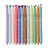 3Pcs School Supplies Creative Cute Colorful Kawaii Stamp Highlighter Marker Pen