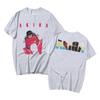 90s Action Sci-fi Anime Akira Double Sided Graphic Print Tshirt Unisex Women Fashion Streetwear Oversize Hip Hop Tees Short Sleeve