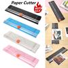 A4/A5 Paper Photo Cutting Mat Guillotine Paper Cutter with Pull-out Ruler Photo Scrapbook Trimmer Machine for Office School