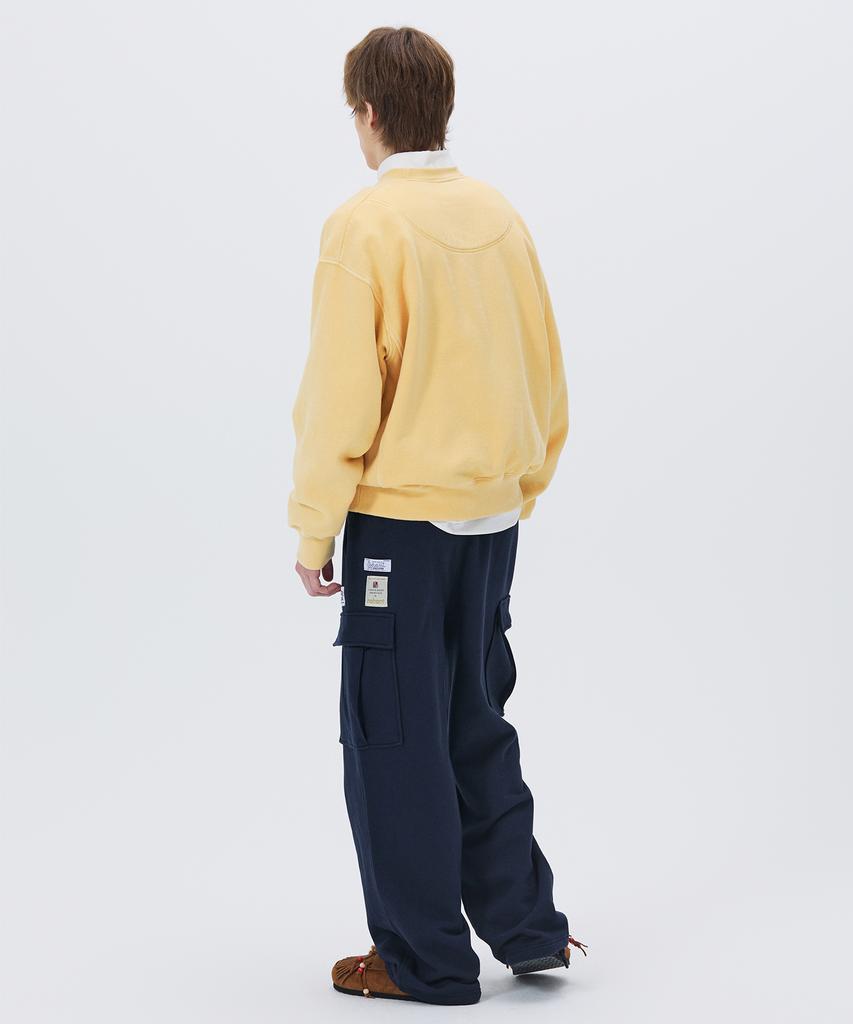 NOHANT Sweat Utility Cargo Pants Navy