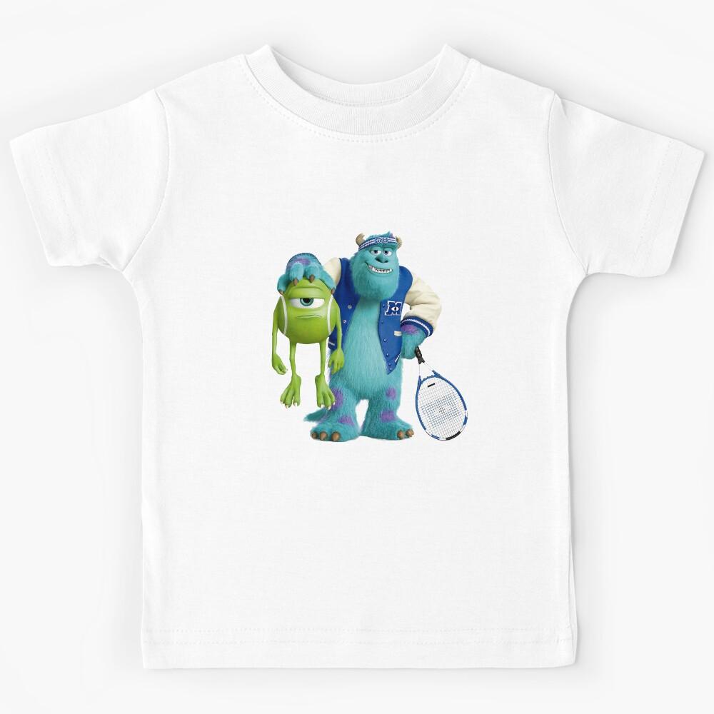 play tennis ball court monster Kids T-Shirt 120