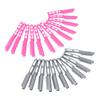 12pcs Hair Root Perm Rods Hollow Hair Perm Clip Hair Styling Accessory for Barbershop