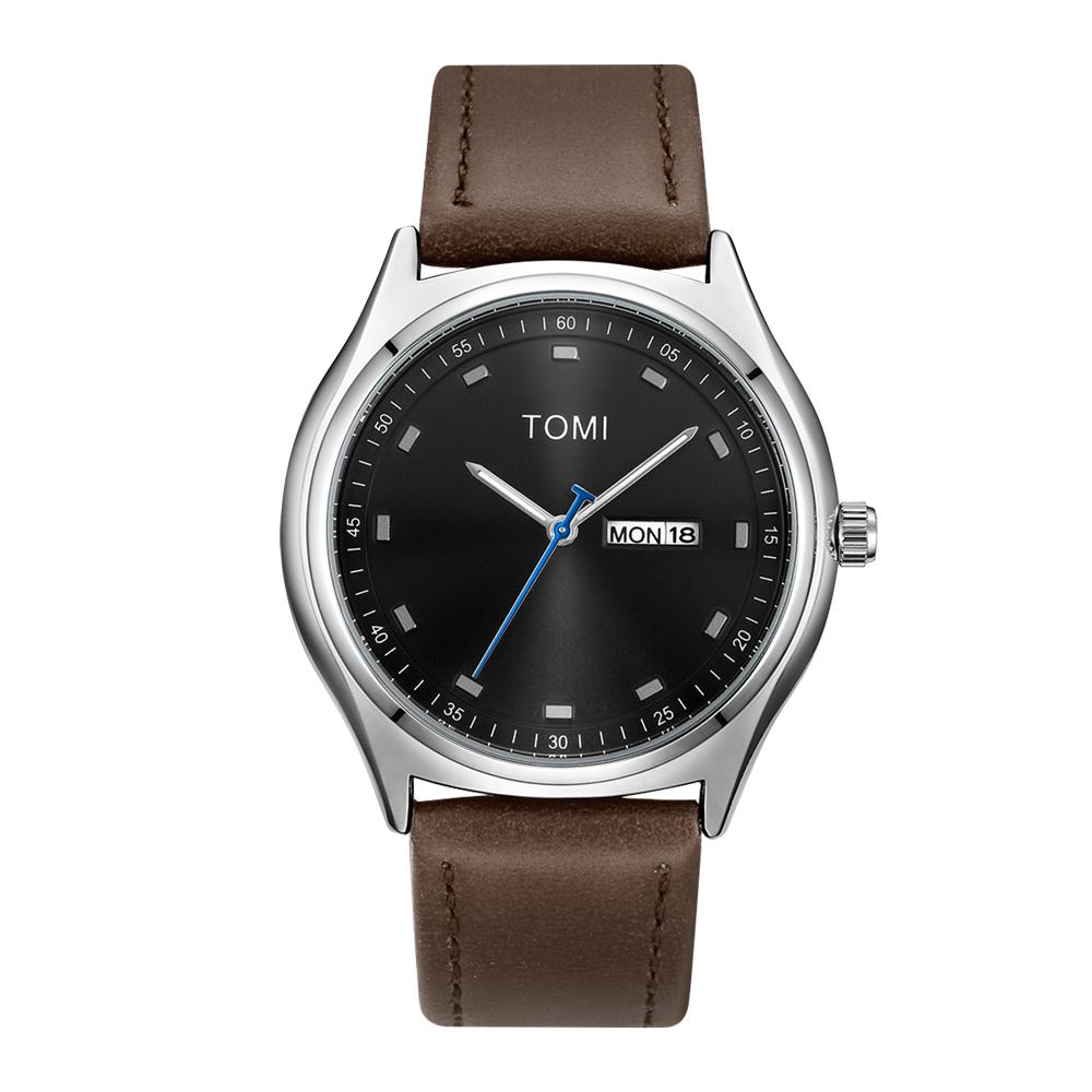 Minimalist Men's Watch Business Casual Men's And Women's Quartz Watch Fashionable And Versatile Calendar Quartz Watch