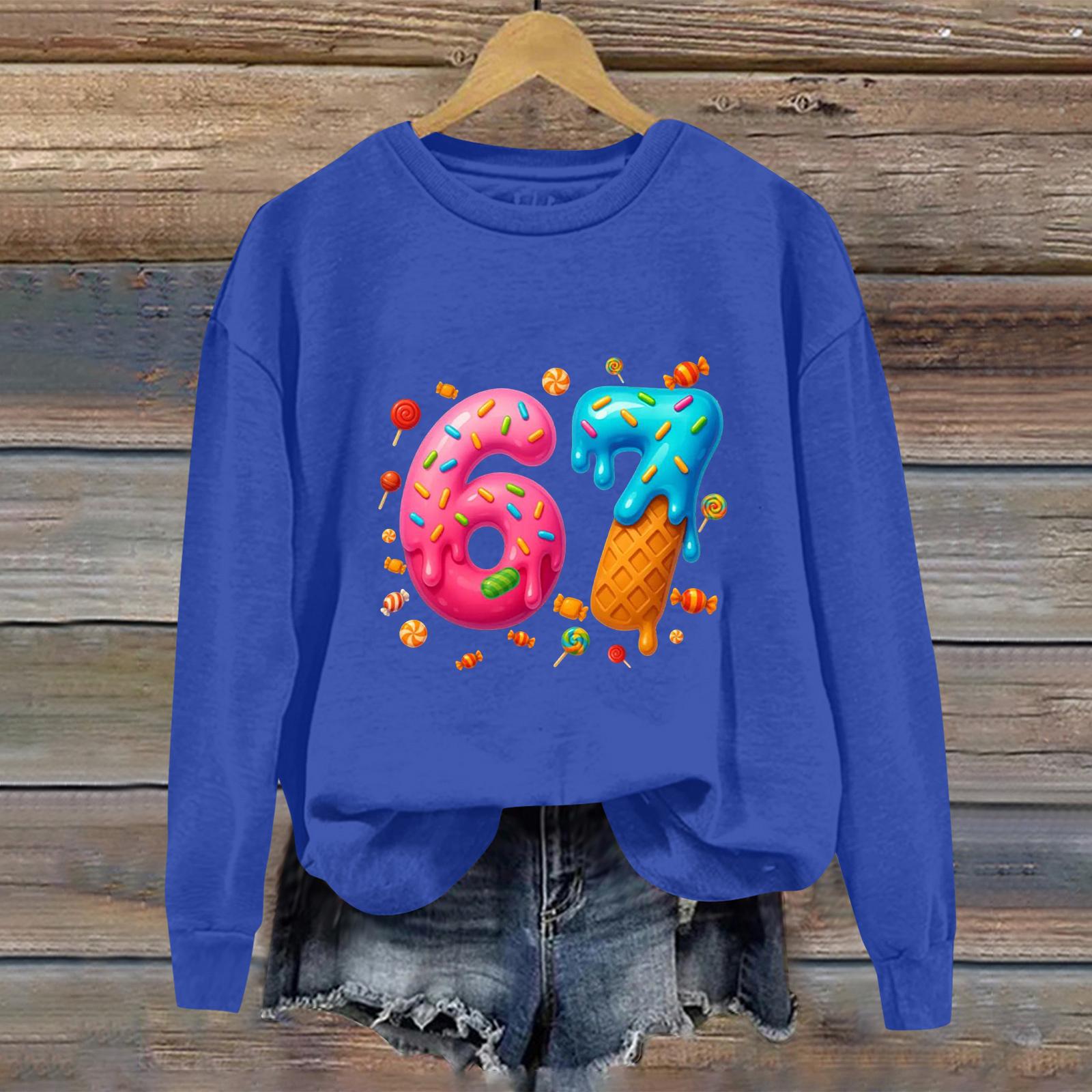 

Женский повседневный худи с длинными рукавами и цифровым принтом L синий