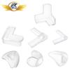 Kids' Protective Soft Silicone Table Corner Guards, Transparent Anti-Bump Cushion