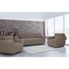 3 Seater Sofa Cover Set + 2 Armchair Covers - Linen