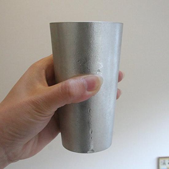 Beer Mug Beer Glass Nousaku Beer Cup 2 Pair Set Genuine Tin Beer Stein 100%