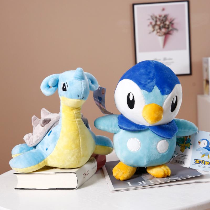 Original pokemon boneca pikachu boneca de pelúcia engraçado bulbasaur squirtle charmander charizard eevee snorlax jigglypuff psyduck crianças brinquedo presentes de natal