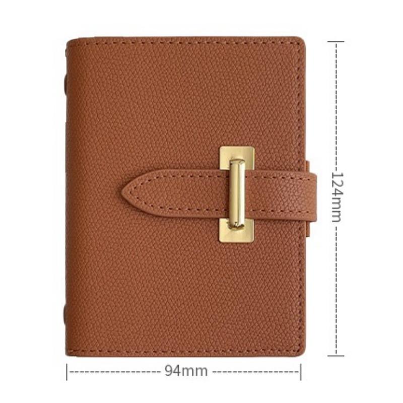 Retro Pocket Bill Budget Storage Book Id Card Bank Bus Card Holder Book Po Album Idol Card Binder Pocards Collect Book Quality