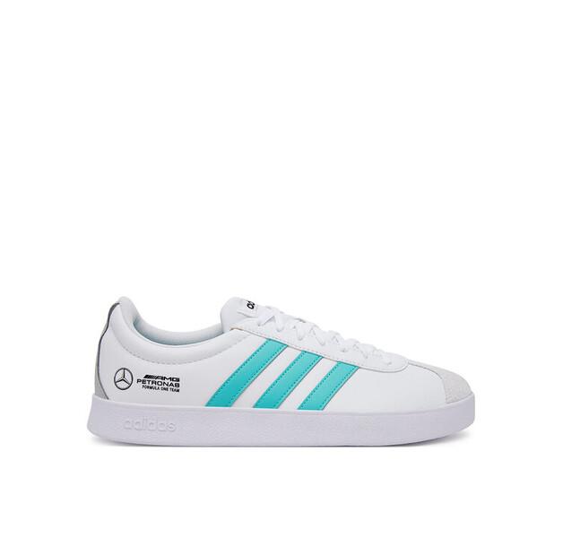 Men's Adidas Mercedes - Amg Petronas Formula One Team Vl Court Base Trainers Jr1069 White
