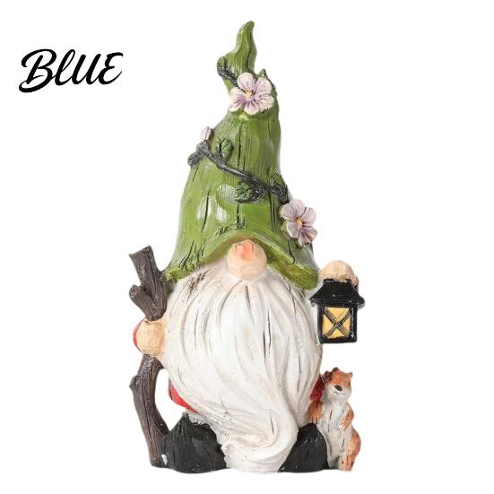 Home Soft Furnishing Decor Resin Garden Gnome Figurine Hand Painted Red Cap with Watering Durable Waterproof Ornament Can Outdoor Yard for