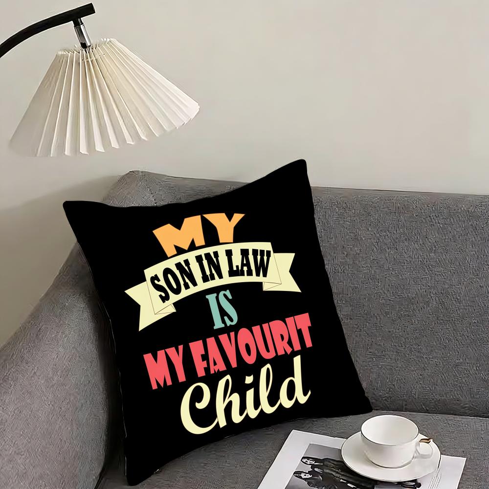 THE FAVORITE SONINLAW Cushion Cover Pillowcase Ultra Soft Skin Friendly Fabric Cloud Like Comfort Concealed Zipper