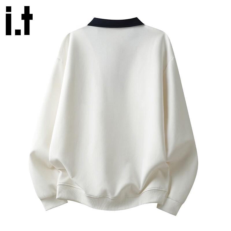 CHOCOOLATEit Unisex Polo Neck Loose Fit Sweatshirt