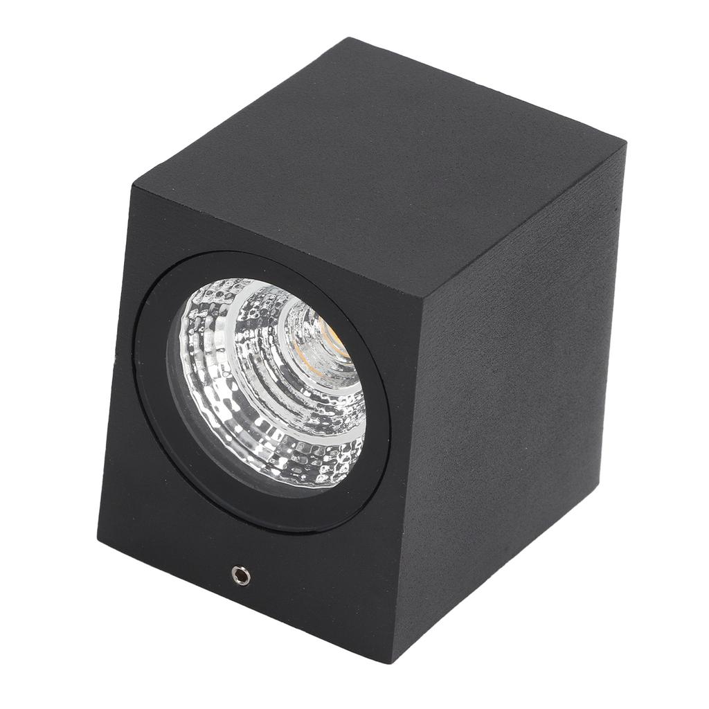 5W Outdoor LED Wandleuchte Licht Aluminium Wasserdicht 85‑265V für Flur Terrasse Veranda Außenleuchten 8x7,5x6,5cm