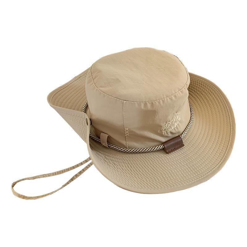 Casual Chic Cowboy Hat Ideal For Outdoor Activities Embroidered And Breathable Wide Brim Sun Hat
