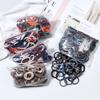 51 Colors Basic Elastic Hair Band for Girls 20/30/50PCS 4cm Simple Solid Color Headband Women Hair Accessories Scrunchies Holder