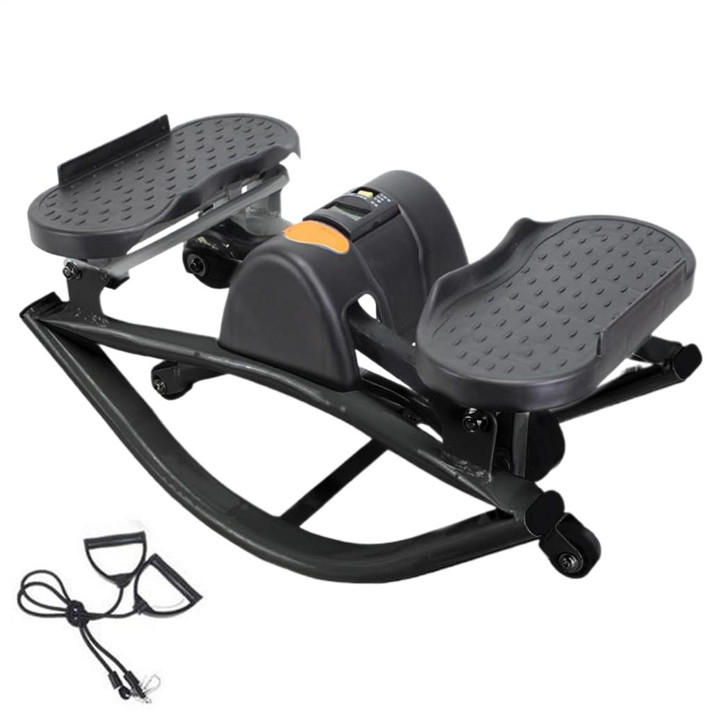 Rock Stepper Machine Workout Exercise Practice Fitness Equipment Portable Silent Lateral Stepper Machine For Home Gym Legs Abs
