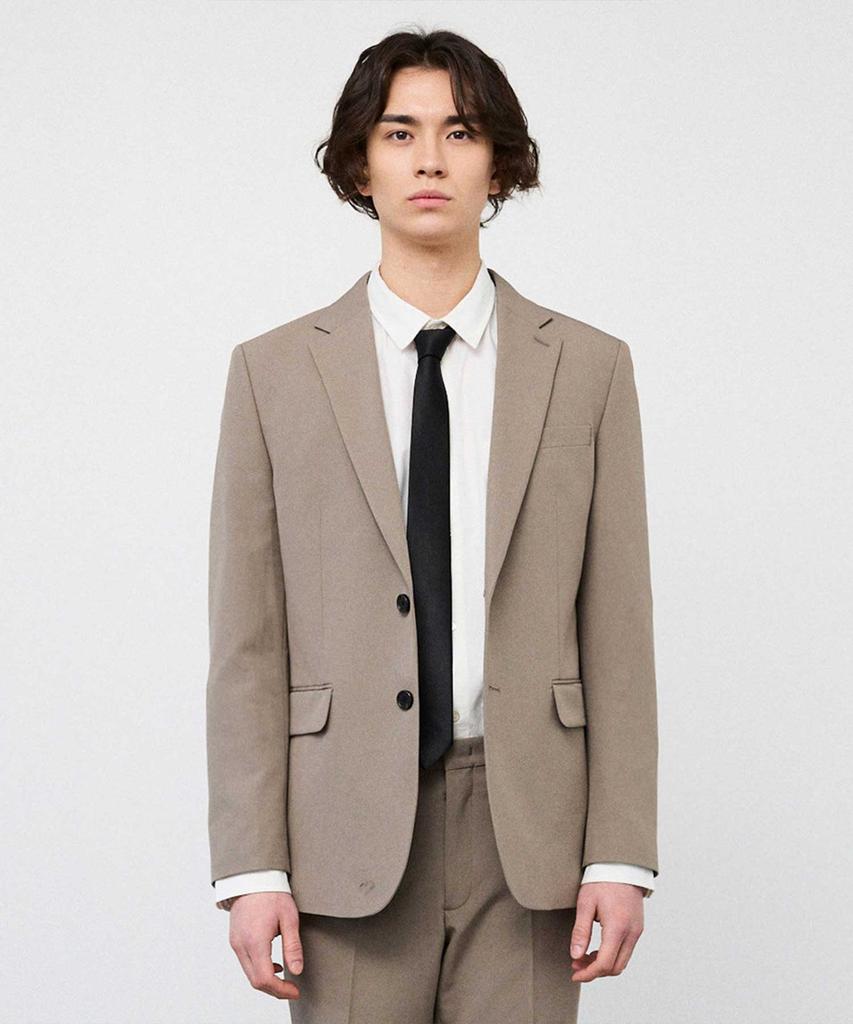 Stco Codigallery Basic Four-Way Stretch Semi-Tailored Formal Jacket_Beige (Classic Fit)_Csjvz04Bsd