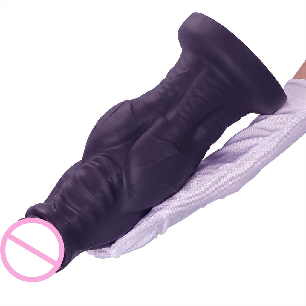 Realistic Silicone Fist Dildo - Super Thick Anal Plug, Large Phallus Erotic Toy