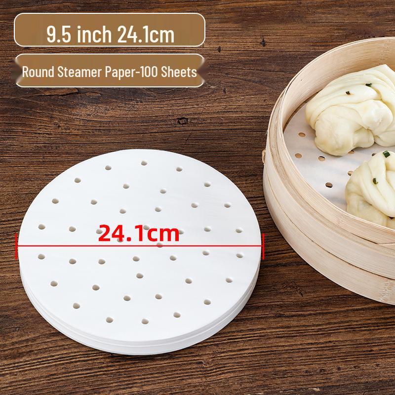 

Non-Stick Food-Grade Disposable Steamer Paper for Baozi