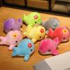 Cute Ocean Animal Plush Dolphin Keychain Adorable Whale Stuffed Toy Soft Short Plush