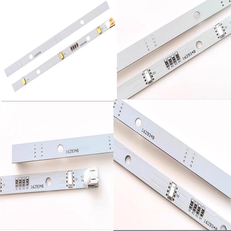 2 Paar Gefrierschrank Kühlschrank LED Streifenlichtleiste Allgemeines Weißes Licht Für E349766 MDDZ-162A 1629348 DC12V 2W HCDM415LC BCD-630WT