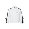 Bowknot Three Stripes Loose Breathable Comfortable Soft Skin-Friendly Jacket Women Jacket White JY5651