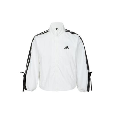 Bowknot Three Stripes Loose Breathable Comfortable Soft Skin-Friendly Jacket Women Jacket White JY5651