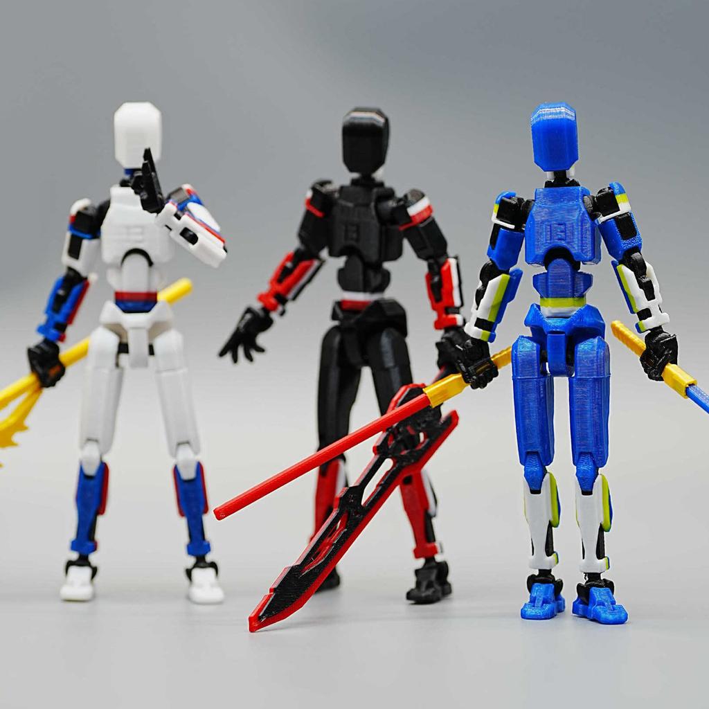 3D Printed Movable Toy, With Movable Joints, 3D Printed Toy Decoration, Stress Relief, Movable