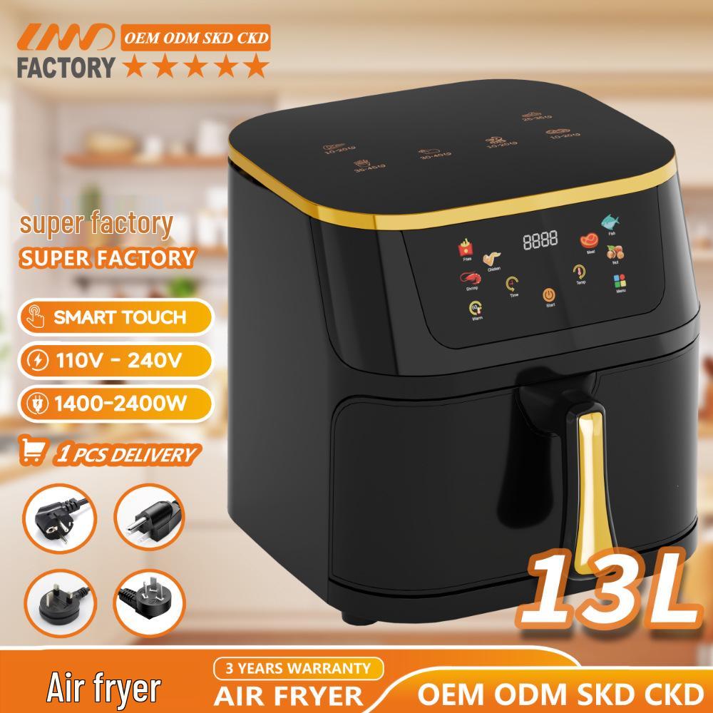 Smart Touch Air Fryer 13L, 110-220V Voltage