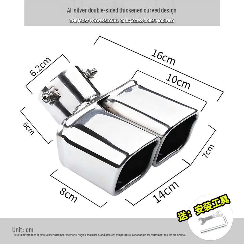 Mitsubishi Outlander Auspuffrohr: Doppelauspuff-Modifikation für Modelle 2013-2021