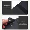 Sunshade Storage Bag Pu Leather Multi-Pocket Net Zipper Car Sun Visor Organizer Sunglasses Holder For Car Interior Accessories