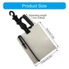 Scubas Diving Writing Slates Underwater Wordpad Writing Board with Pencil and Clip Snorkeling Record Board Easy to Use