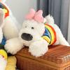 Cute West Highland Dog Doll Plush Toy Simulation Scribbled Puppy Sleeping Long Pillow Rag Doll