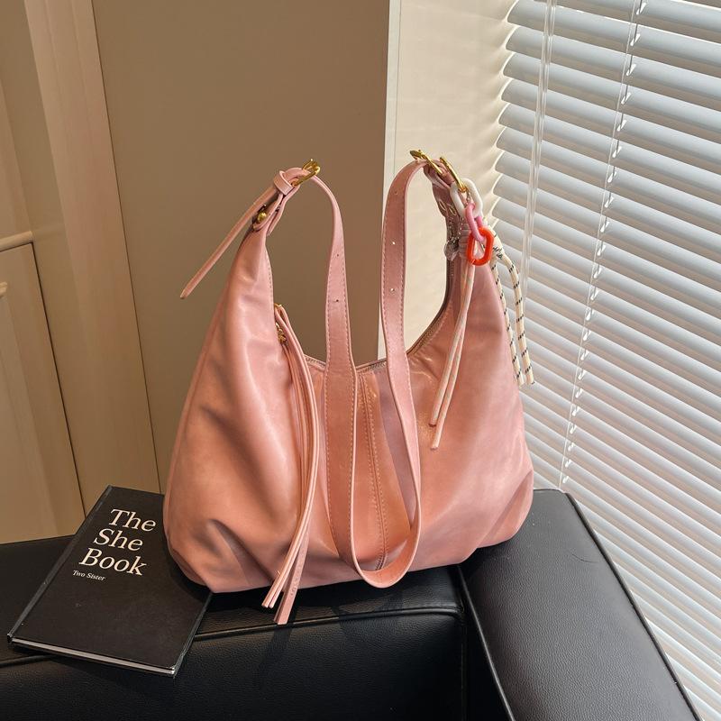 Casual large-capacity bag women's new spring and summer versatile messenger bag college student tote bag