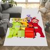 Teletubbies Friends Forever Floor Mat Design for Bedrooms Foyer Study Room Game Room Antislip Carpet Anime Office Decor Birthday/Christmas Gift