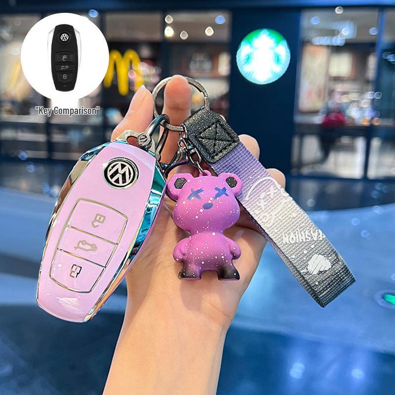 Key Cover for 2021 Volkswagen Touareg - Fits Imported Models 2017-2021