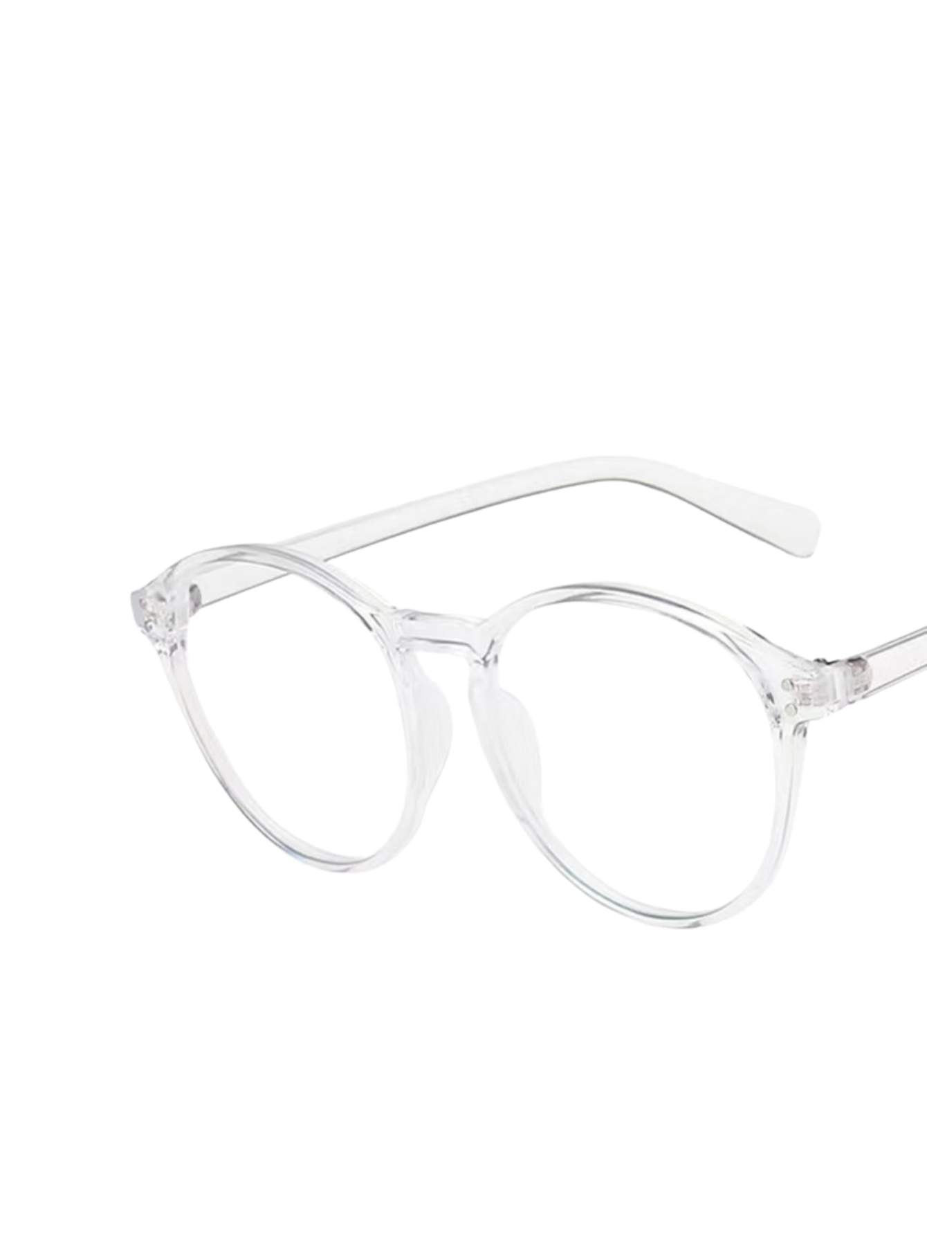 

New reading glasses full frame plain flat mirror meter nail retro round frame old glasses hot explosions. +100