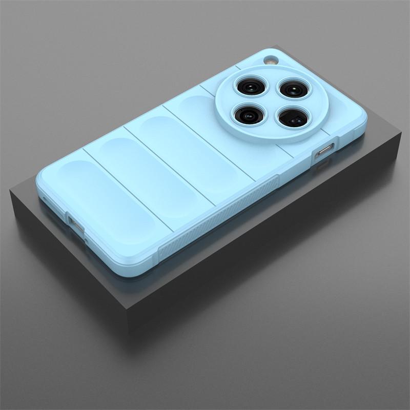 Für OPPO Find X8 Pro Hülle OPPO Find X8 Pro Hülle Bumper Hautfreundliches TPU Stoßfest Schützende Handy-Rückseite OPPO Find X8 Pro