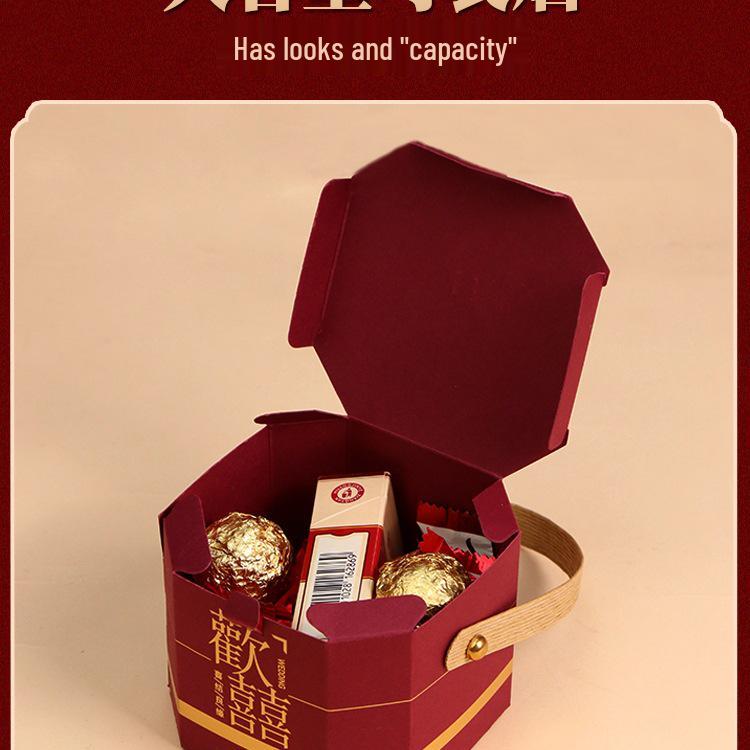 Wedding & Engagement Candy Gift Box - Elegant Handbag Design