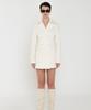 320 Showroom Dining Double Tweed Jacket One Piece Ivory