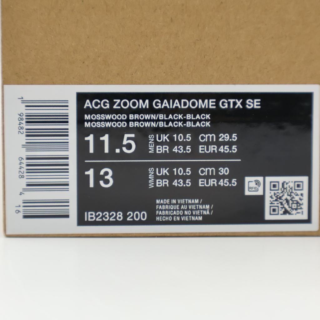 IB2328-200 Nike ACG Zoom Gaiadome GORE-TEX SE Mosswood Brown Black Olive (Men's)