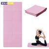 Pink Foldable Yoga Mat Eco Friendly EVA Folding Travel Fitness Exercise Mat 3/4/6mm Thicknesses for Yoga Pilates Workouts