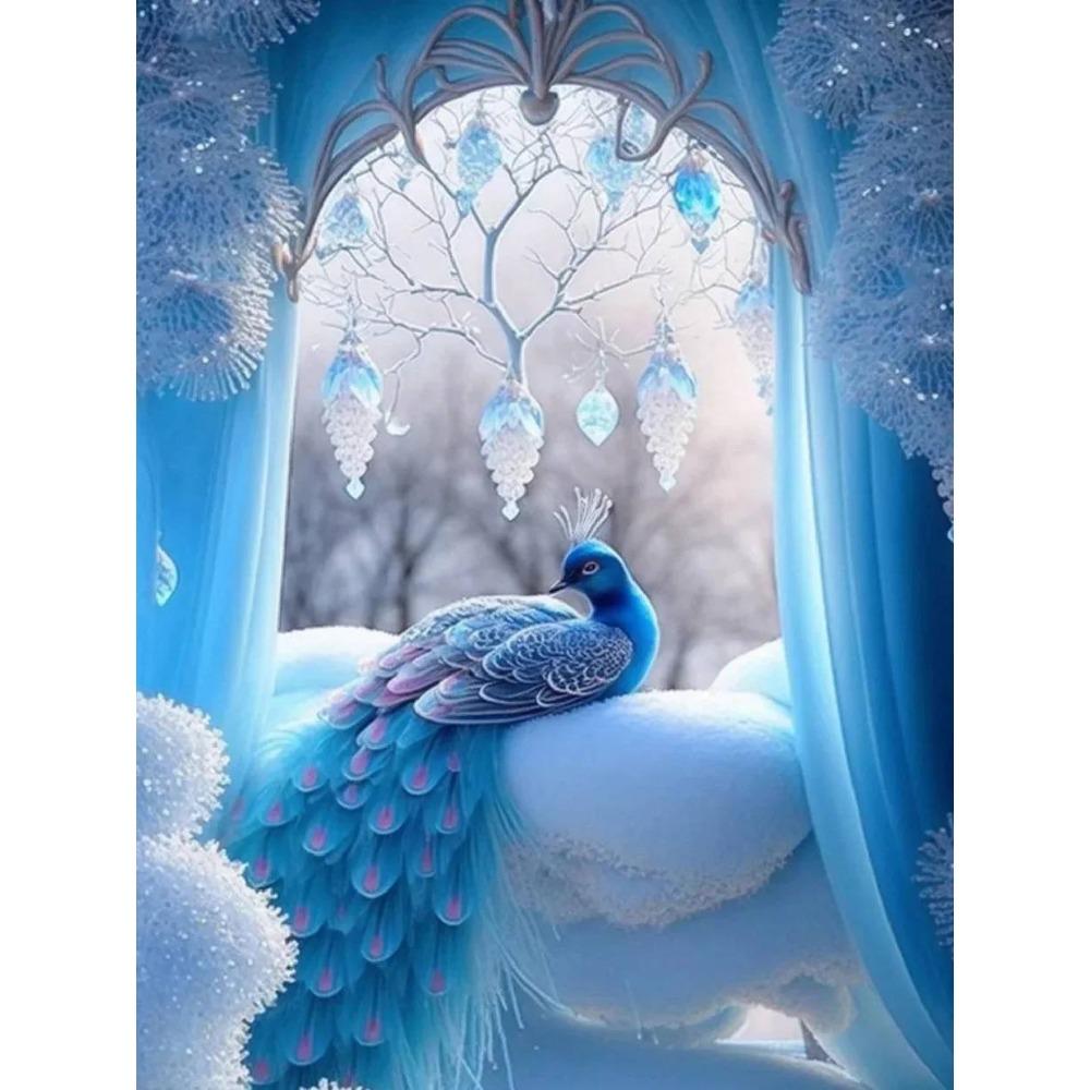 DIY Full Round Diamond Painting Cross Stitch 3D Cute Animal Home Decorative Art Scene Painting Diamond Painting 5d Diamond Art Painting